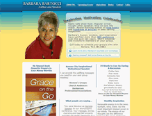 Tablet Screenshot of barbarabartocci.com